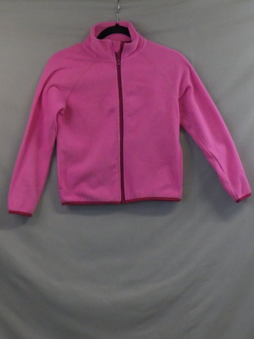 Wonder Nation Girls Pink Micro-Fleece Zip Up Jacket A739